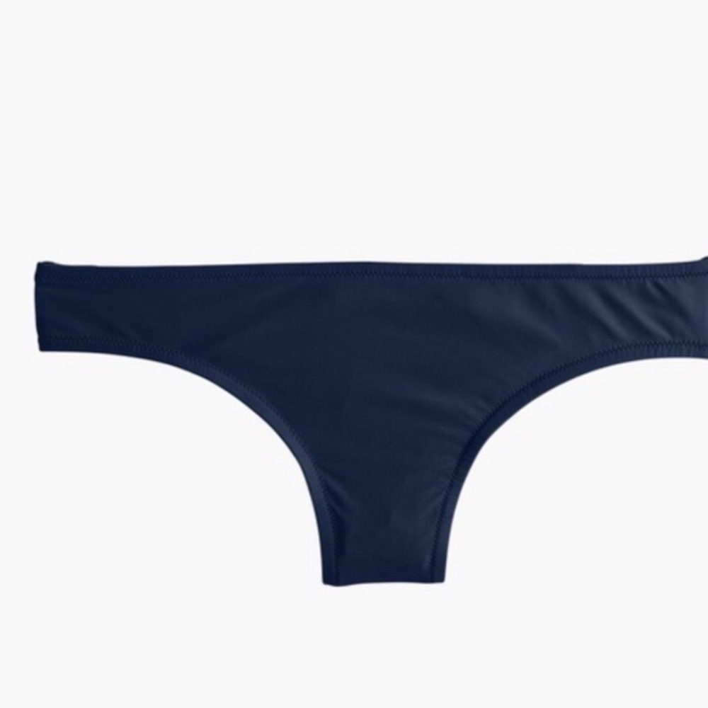JCrew navy bikini bottom